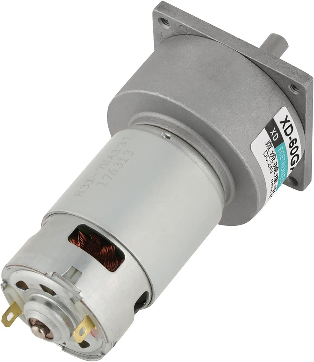 Getriebemotor, DC 12/24 V 35 W CW/CCW Mini-Getriebe Motor mit Einstellbarer Geschwindigkeitsreduzier