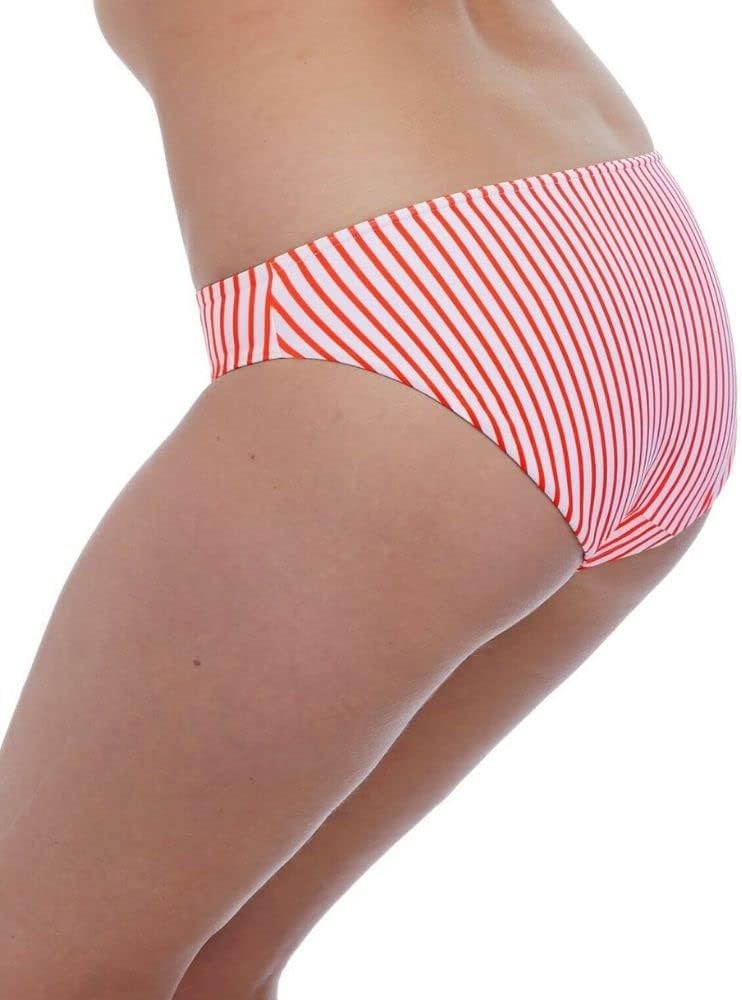 Freya Totally Stripe Bikinihose XL Flame, XL Flame