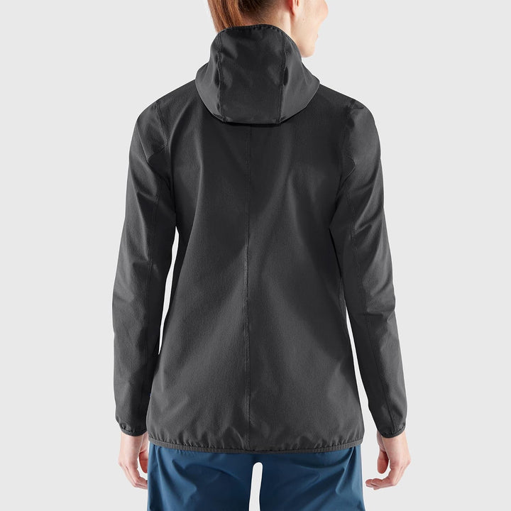 Fjällräven Damen Bergtagen Stretch Half Zip Jacket (1er Pack) S Schwarz, S Schwarz