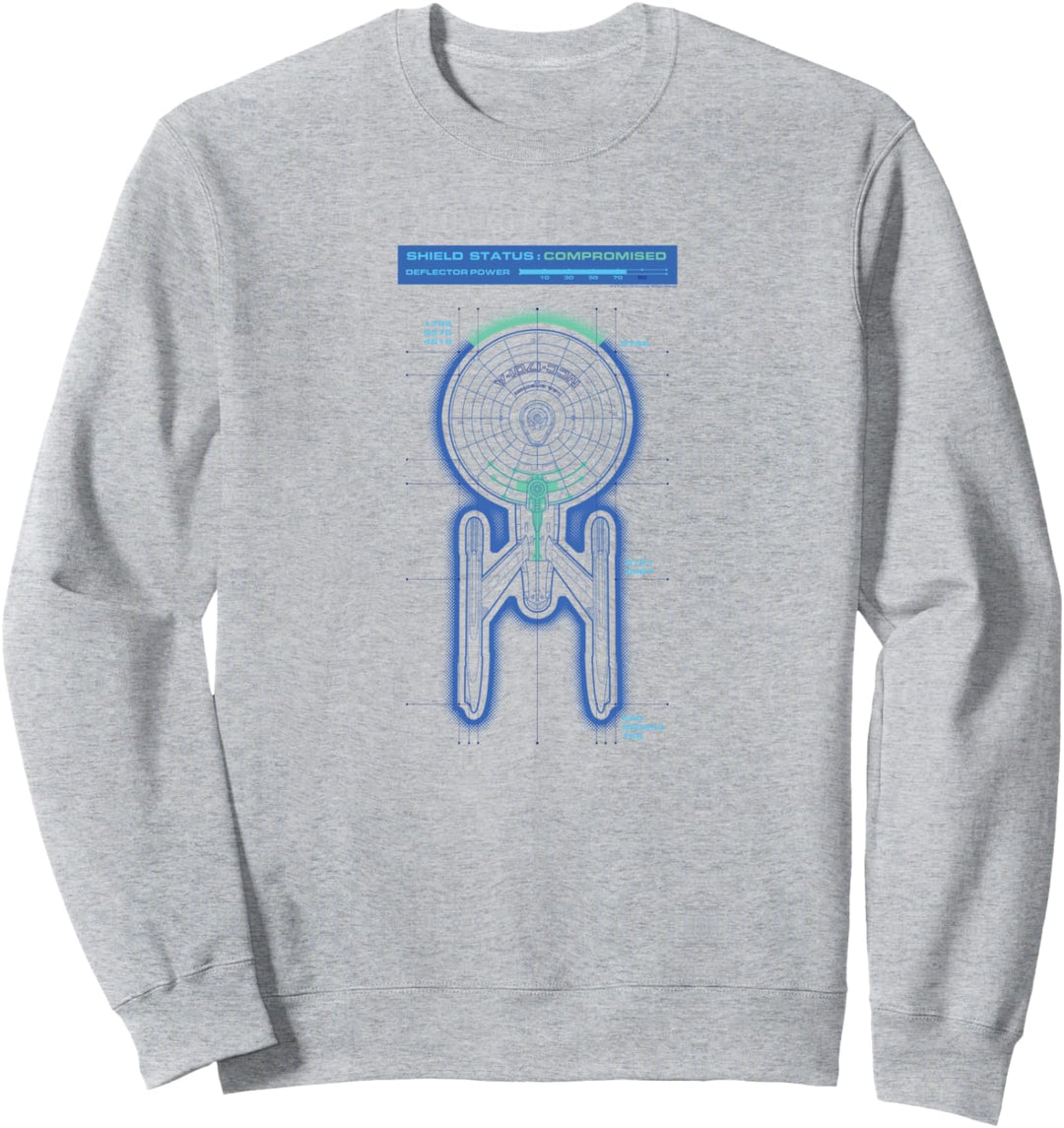 Star Trek: The Original Series Shields Compromised Sweatshirt