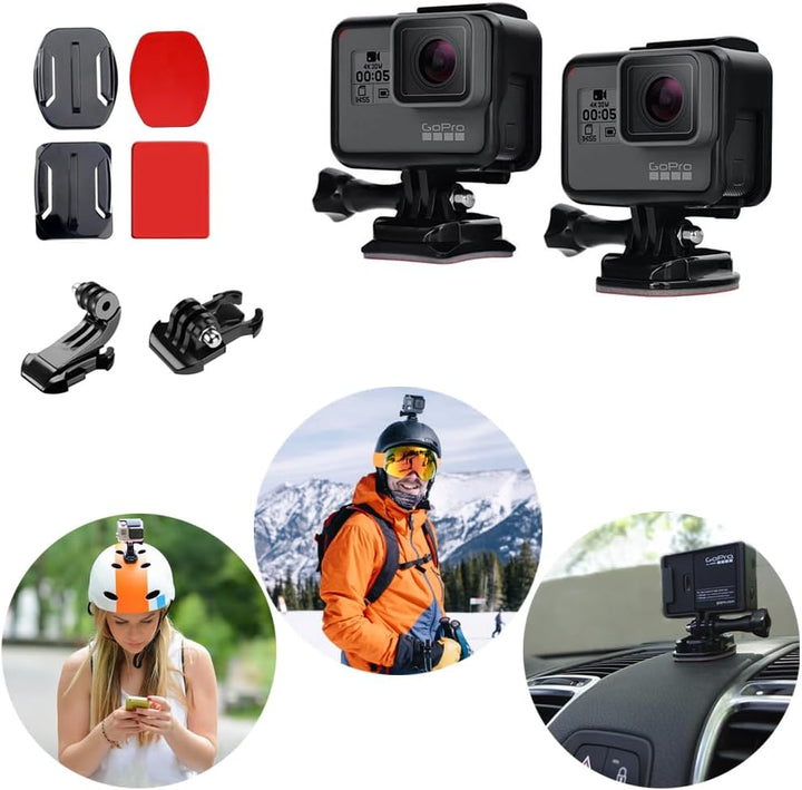 11-in-1-Zubehör-Set für Action-Kamera, kompatibel mit GoPro Hero 9, 8, Max, 7, 6, 5, 4, Black, GoPro