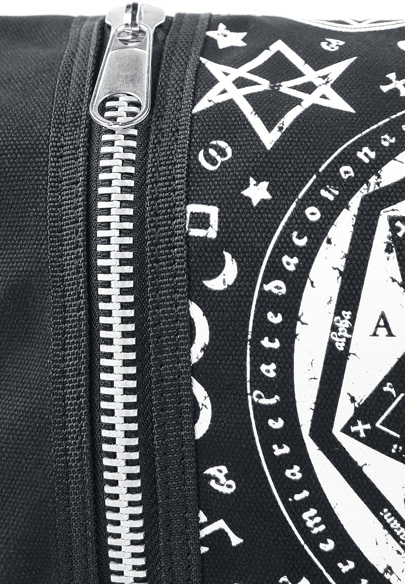 Banned Alternative Pentagram Unisex Umhängetasche schwarz Einheitsgrösse Schwarz, Einheitsgrösse Sch