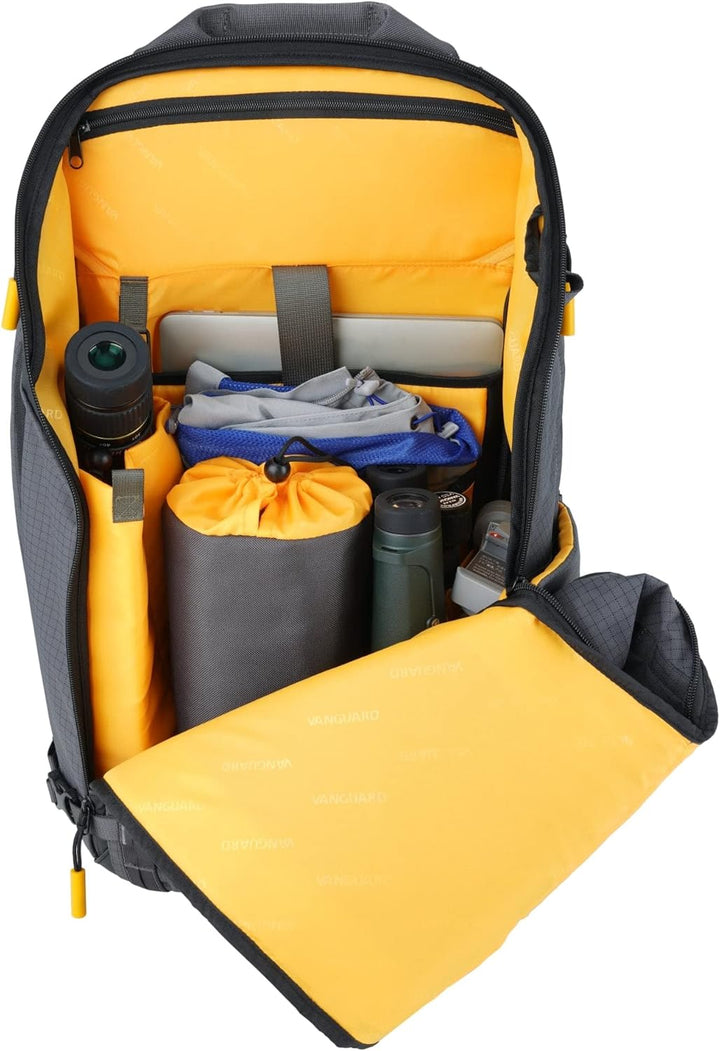 Vanguard Veo Active Birder 56 GY - Outdoorrucksack mit extragrossem Fach für Spektive Birder 56 Grau