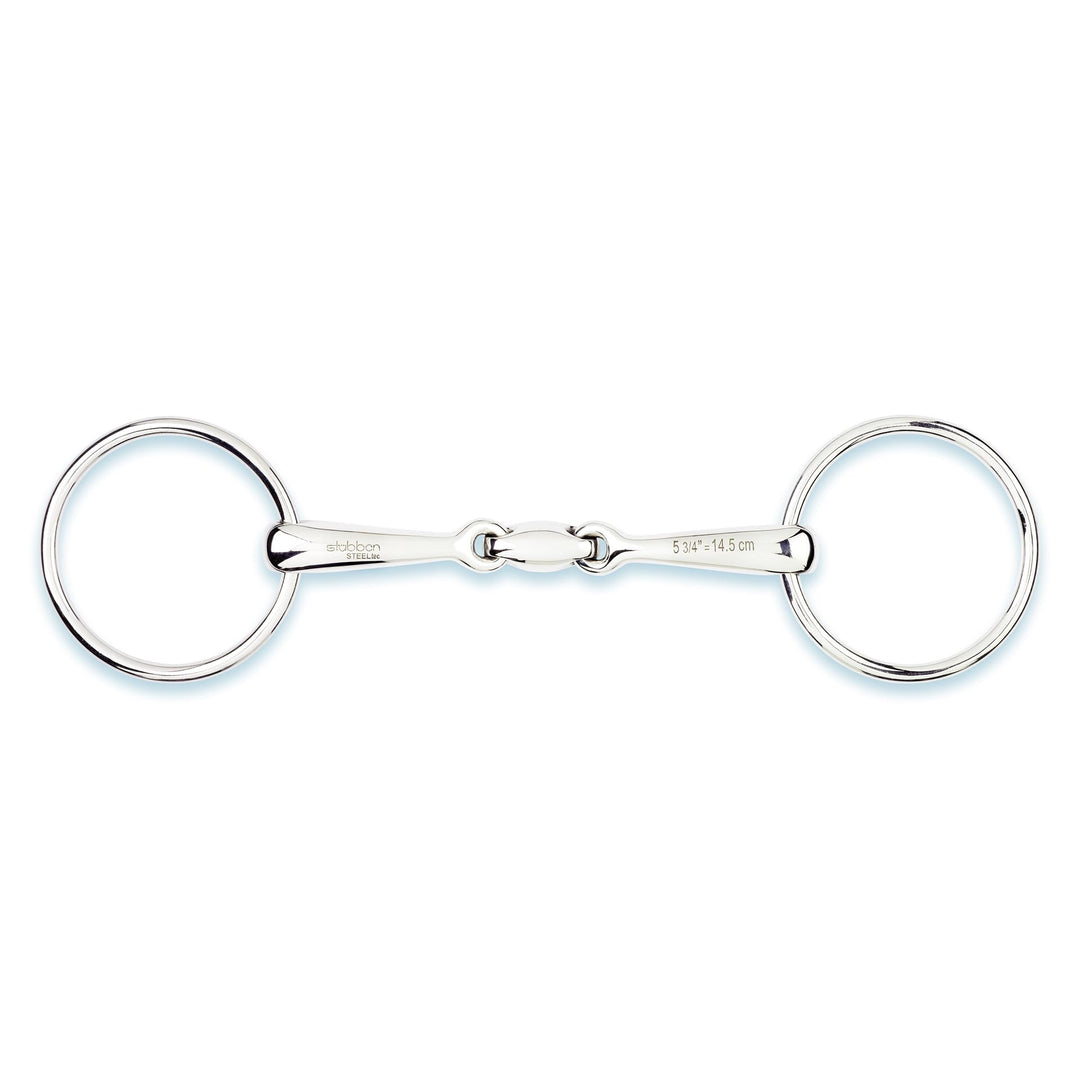 Stübben Gebiss 2221 Trense Easy Control doppelt gebrochen 13,5 cm, 13,5 cm