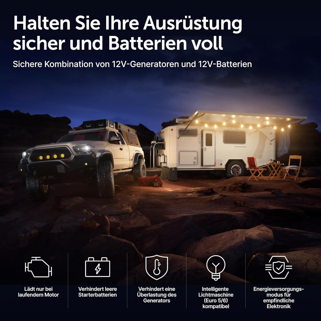 Victron Energy Orion XS Smart DC to DC Ladegerät 12/12 50A (700W) - Erweiterter Batterieschutz 12/12