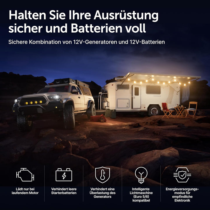 Victron Energy Orion XS Smart DC to DC Ladegerät 12/12 50A (700W) - Erweiterter Batterieschutz 12/12