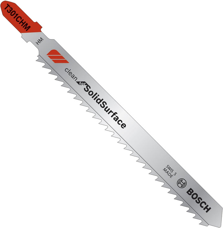 Bosch Professional Stichsägeblatt (3 Stück, für Kunststoffe bis zu 65 mm, Zubehör für Stichsäge), 26