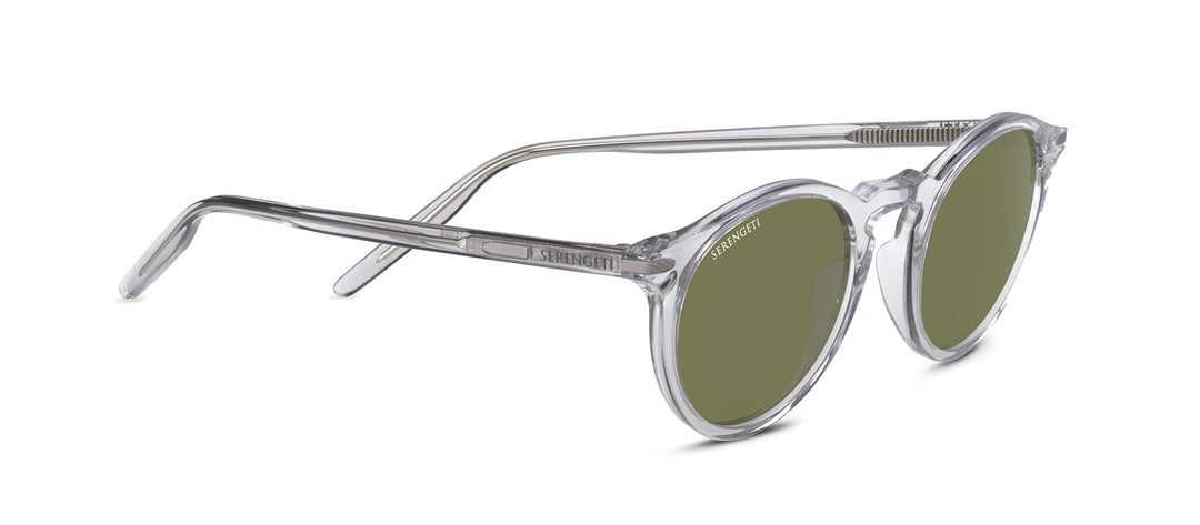 Serengeti RAFFAELE Brille, Shiny Crystal, 48/23/145, Unisex, Erwachsene