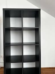 Ikea, 8 Regal , KALLAX – Regal – Schwarz – Braun