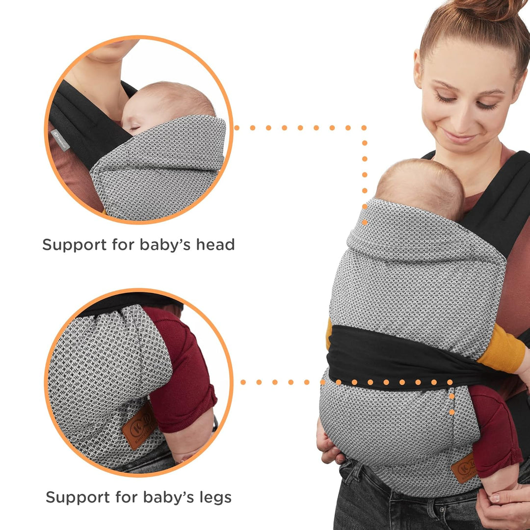 Kindekraft ADOREE Babytrage ab 3 Monate, Ergonomische Mei Tei, Verstellbare, 2 Tragemöglichkeiten: B