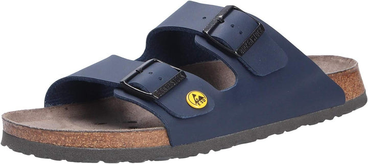 BIRKENSTOCK Arizona Birko-flor Esd Unisex Berufsschuh ARIZONA Antistatik Birko-Flor WEISS Gr. 35 - s