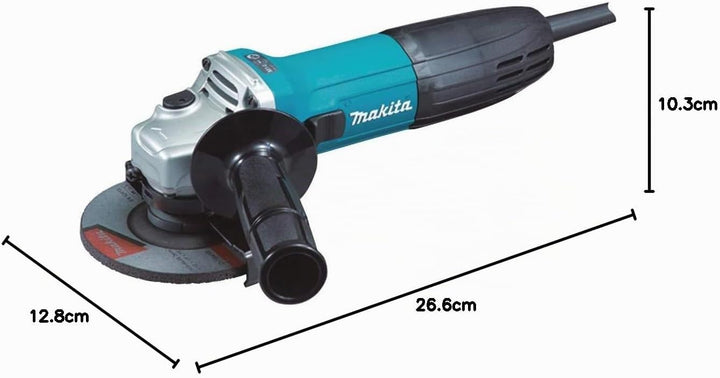 Makita Winkelschleifer, 720 W, GA4530R Schwarz / Türkis 250