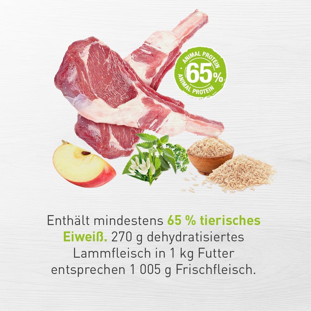 Eminent Puppy Lamb & Rice | Glutenfreies Hundefutter | High Premium Trockenfutter für Welpen, trächt