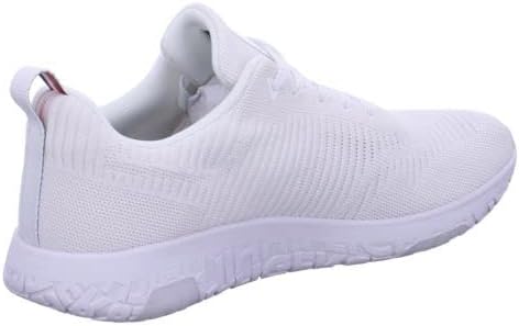 Tommy Hilfiger Herren Runner Sneaker Corporate Knit Rib Runner Sportschuhe 42 EU Weiss, 42 EU Weiss