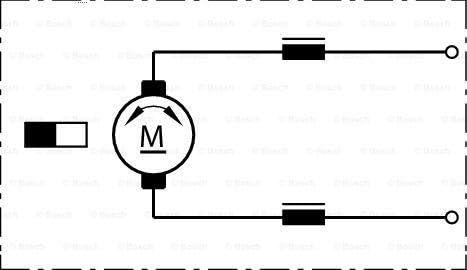 Bosch 0 986 337 410 Wischermotor