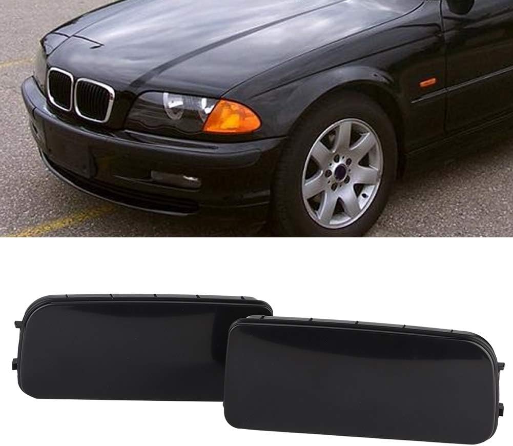 Yctze ABS Nebelscheinwerferabdeckung, Auto Nebelscheinwerferabdeckung Zierrahmen für E30 E36 E46 318