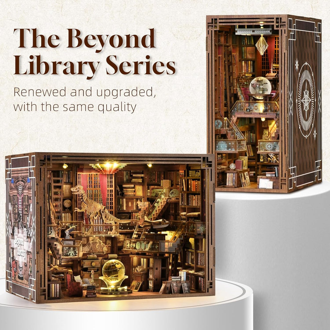Book Nook Kit, DIY Miniatur Puppenhaus Booknook Kit(Beyond Library Max), Beyond Library Max