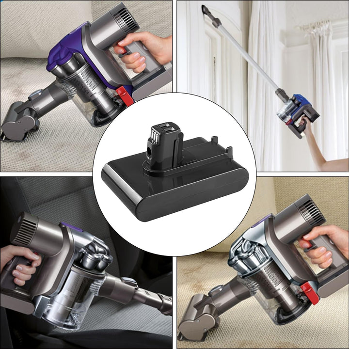 Energup 4000mAh 22.2V Ersatzakku für Dyson DC34 DC31 DC35 DC44 DC45 Akku Kompatibel mit Dyson Typ A