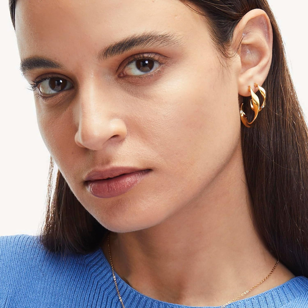 Liebeskind Berlin Creole Infinity 1,9 cm Gold, 1,9 cm Gold