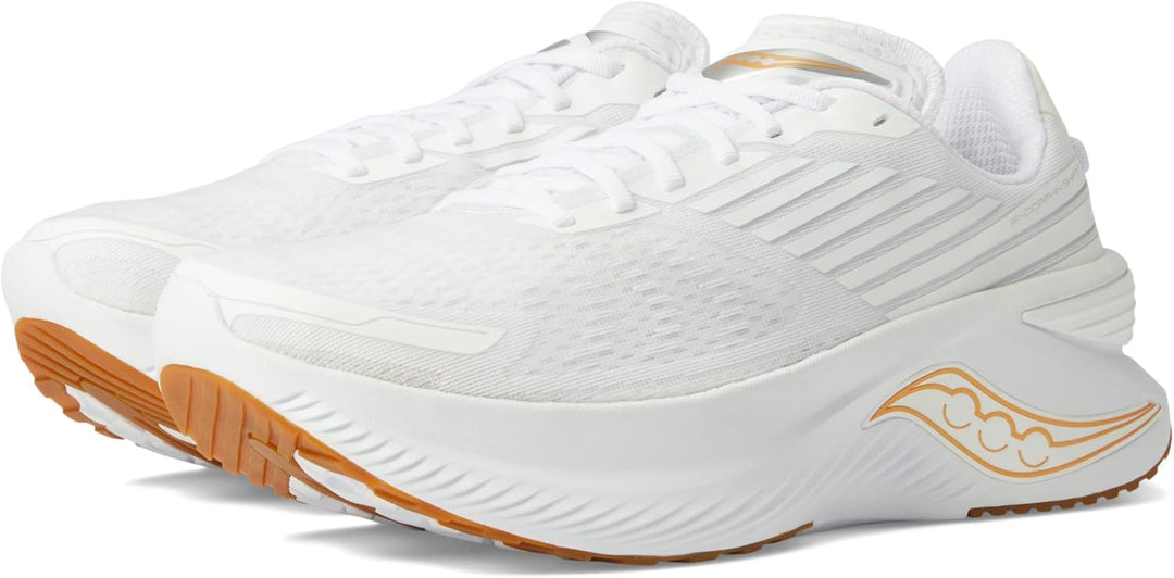 Saucony Herren Endorphin Shift 3Sneaker 40.5 EU Weiss Gum, 40.5 EU Weiss Gum