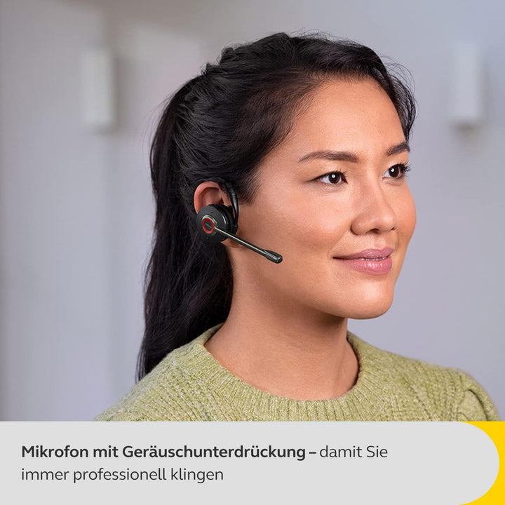 Jabra Engage 55 schnurloses Convertible-Ersatz-Headset – Mikrofon mit Geräuschunterdrückung, Gehörsc