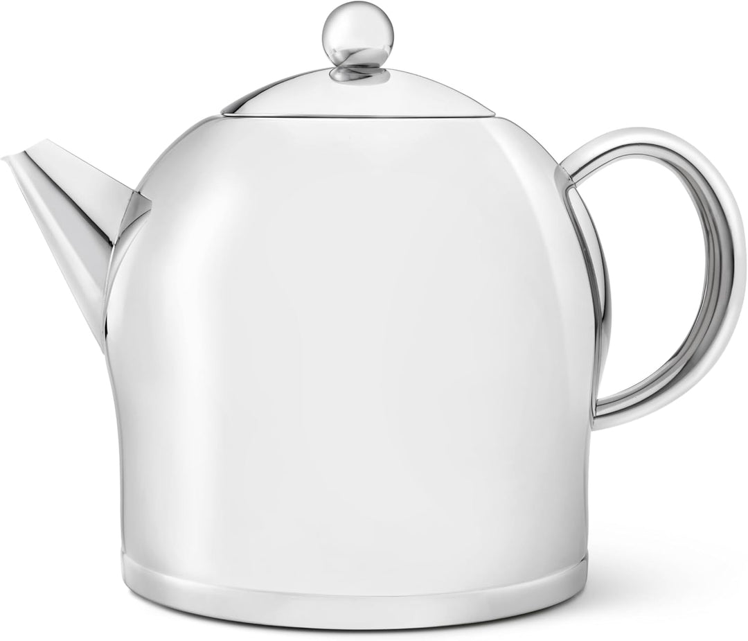 Bredemeijer Teekanne Santhee 2,0L, glänzend, Edelstahl, chrom, 2 L 2.0 L Chrom, 2.0 L Chrom