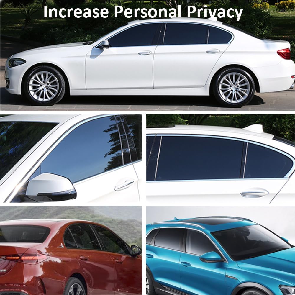 MOCNT Auto Tönungsfolie 5% VLT Auto Scheibentönungsfolie Sichtschutzfolie Autoscheiben Folie Fenster