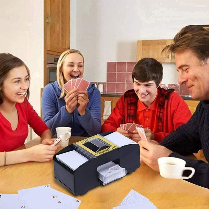 Automatischer Kartenmischer, Spielkartenmischmaschine, USB/batteriebetriebenes Werkzeug für