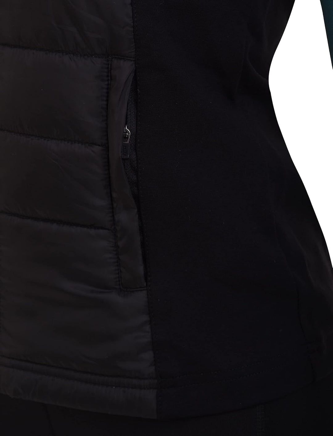 TCA Damen und Mädchen Excel Runner Leichte Laufweste mit Reissverschlusstaschen XS Schwarz, XS Schwa