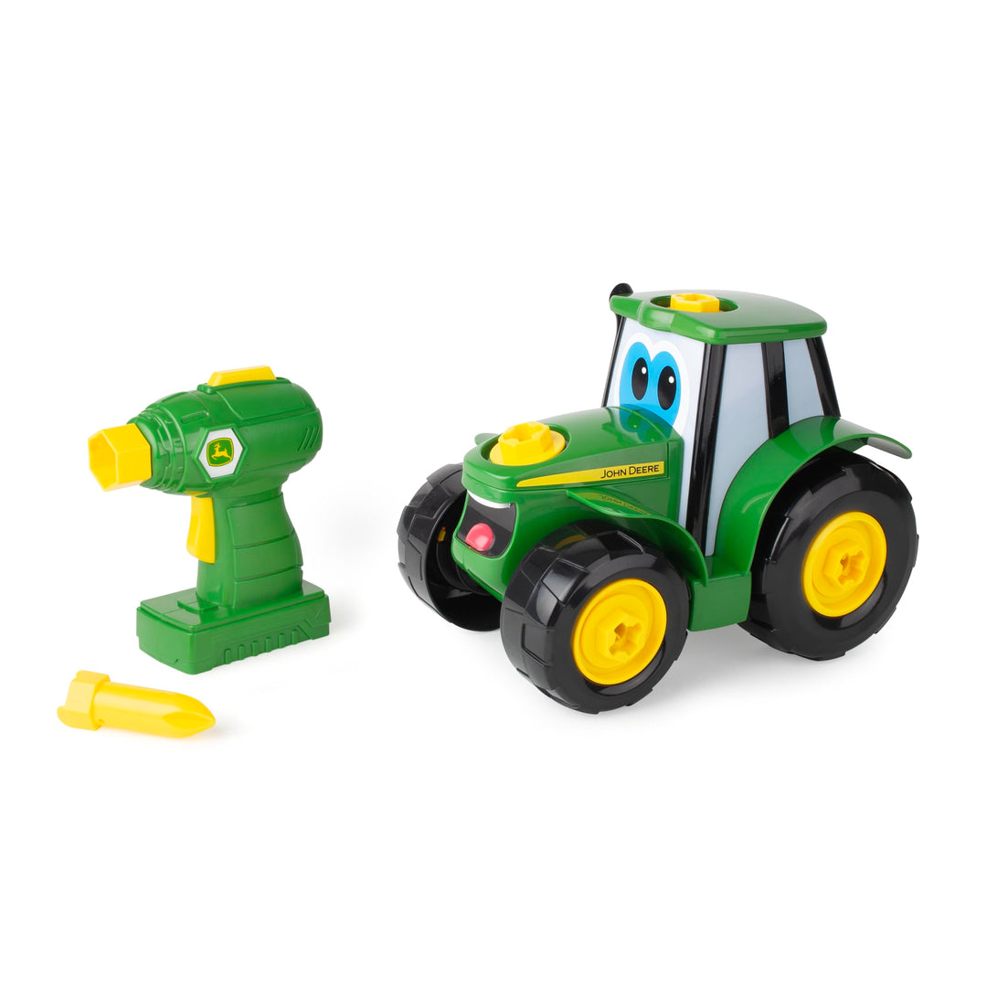 John Deere 46655 Bau-Ihr-Ihnen-Johnny-Traktor, Kinder Traktor zum Selbstbauen, Hochwertiger für Kind