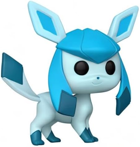 Funko Pop! Jumbo: Pokemon - Glaceon - Glaziola - Vinyl-Sammelfigur - Geschenkidee - Offizielle Hande