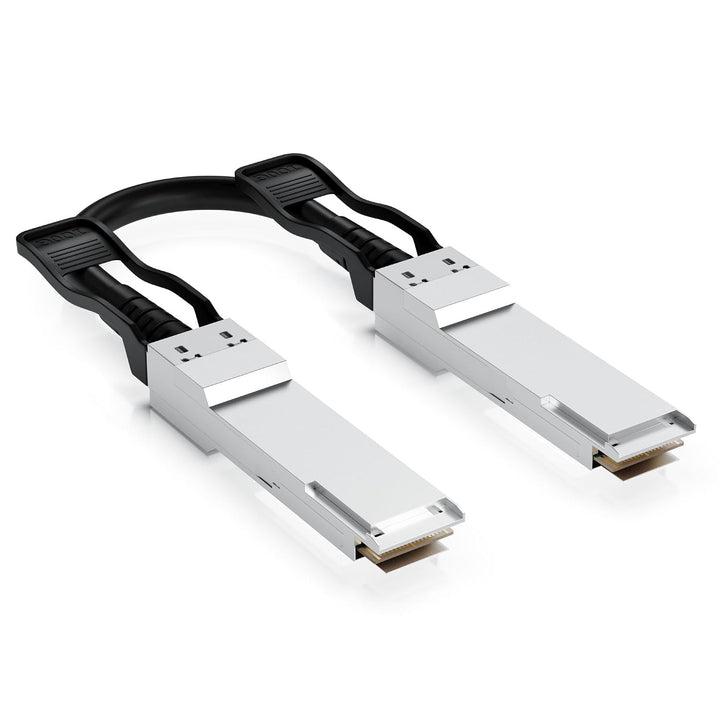 QSFP28 DAC-Kabel 100G 2 m | Direct Attach Copper, QSFP28-Stecker, 100GbE-Netzwerk, Plug &amp; Play, Late