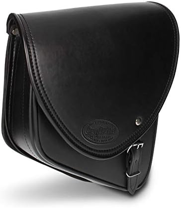 Craftride Satteltasche Indiana 10L für Triumph Bonneville Bobber schwarz rechts