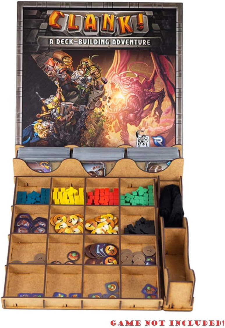 docsmagic.de Organizer Insert for Clank! Box - Einsatz, Clank!