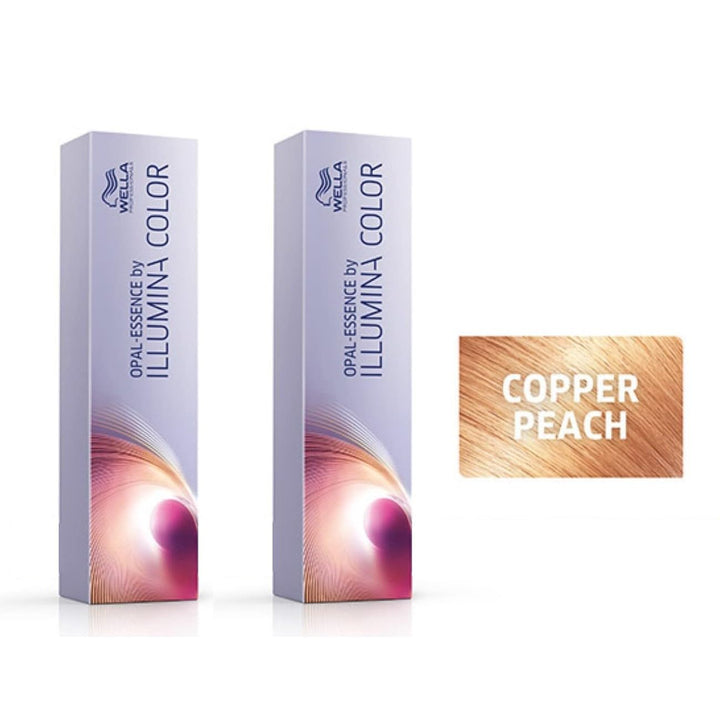 2er Wella Illumina Opal Essence Copper Peach 60ml Copper Peach 1/4 120 ml (1er Pack), Copper Peach 1
