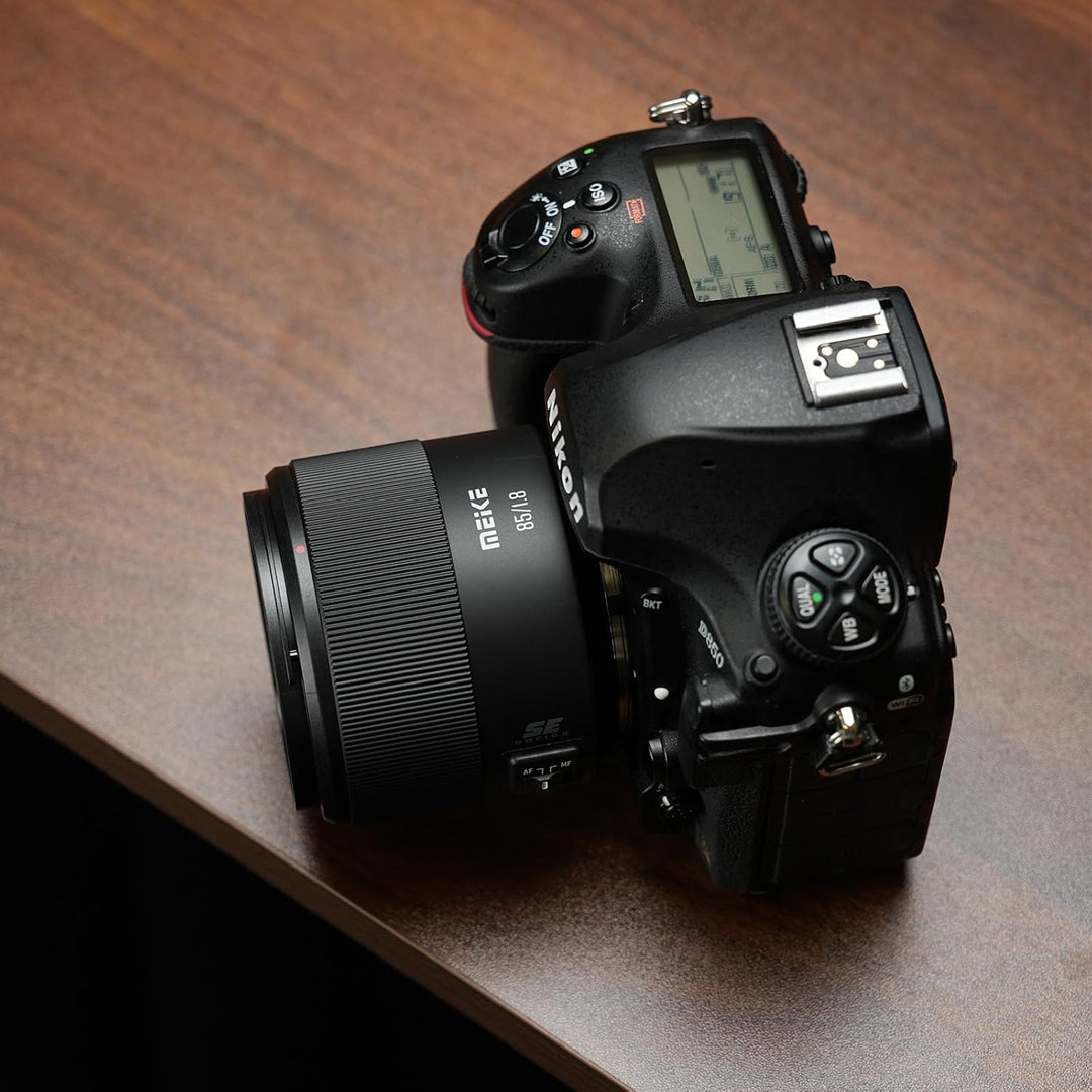Meike 85 mm F1.8 SE Mark II STM AF Vollformat Autofokus Medium Teleobjektiv Hohe Auflösung 8K Portra