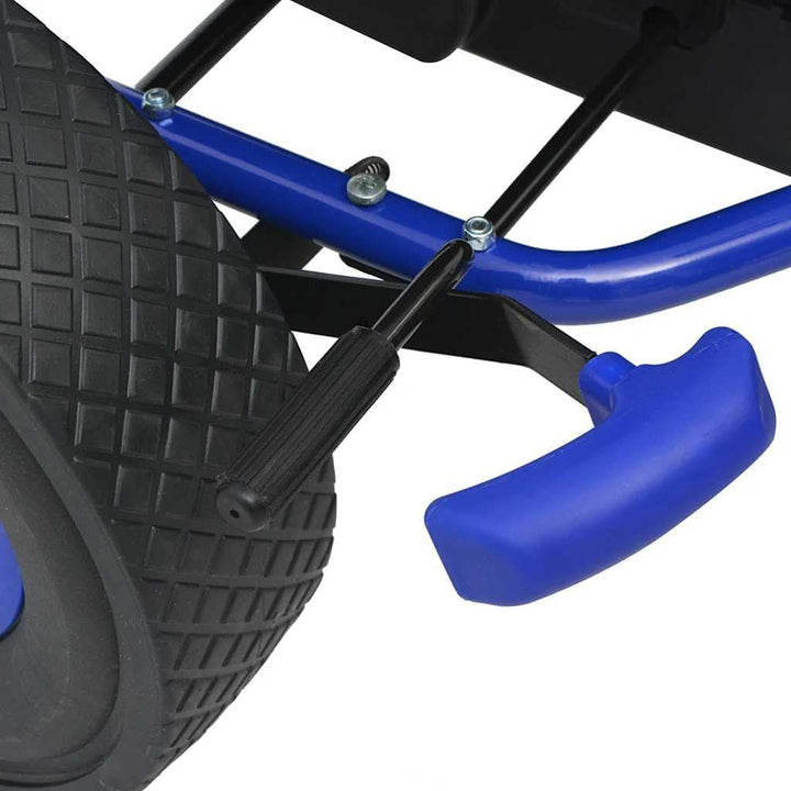 Pedal Go-Kart mit verstellbarem Sitz Blau,11.2kg,80152