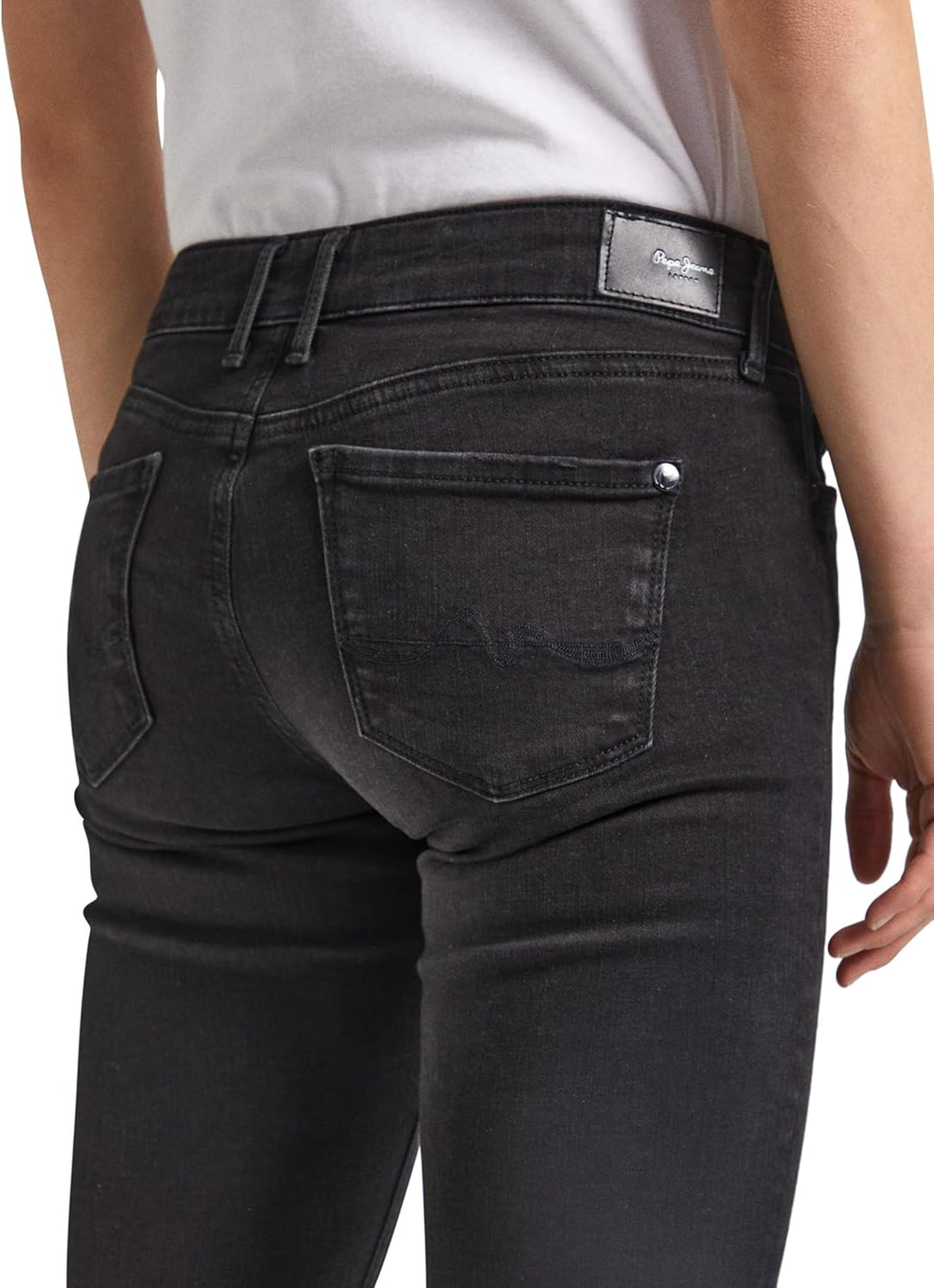 Pepe Jeans Damen Jeans Soho Jeans, Schwarz, 31W / 32L