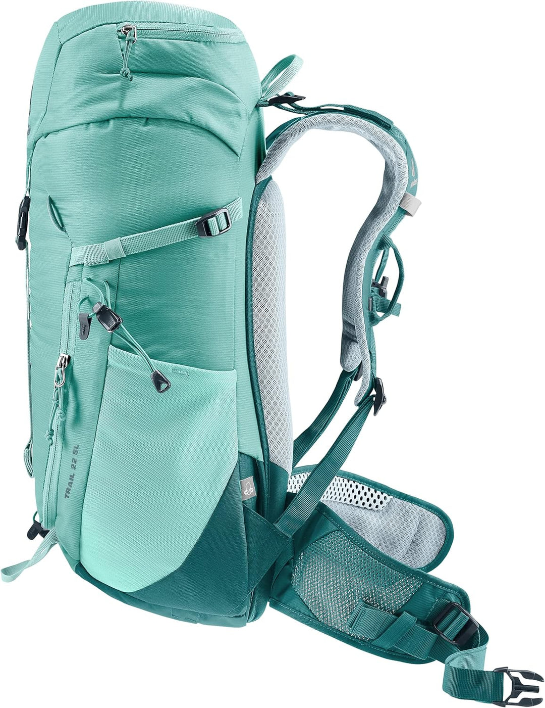 deuter Trail 22 SL Damen Klettersteig Wanderrucksack, Glacier-deepsea