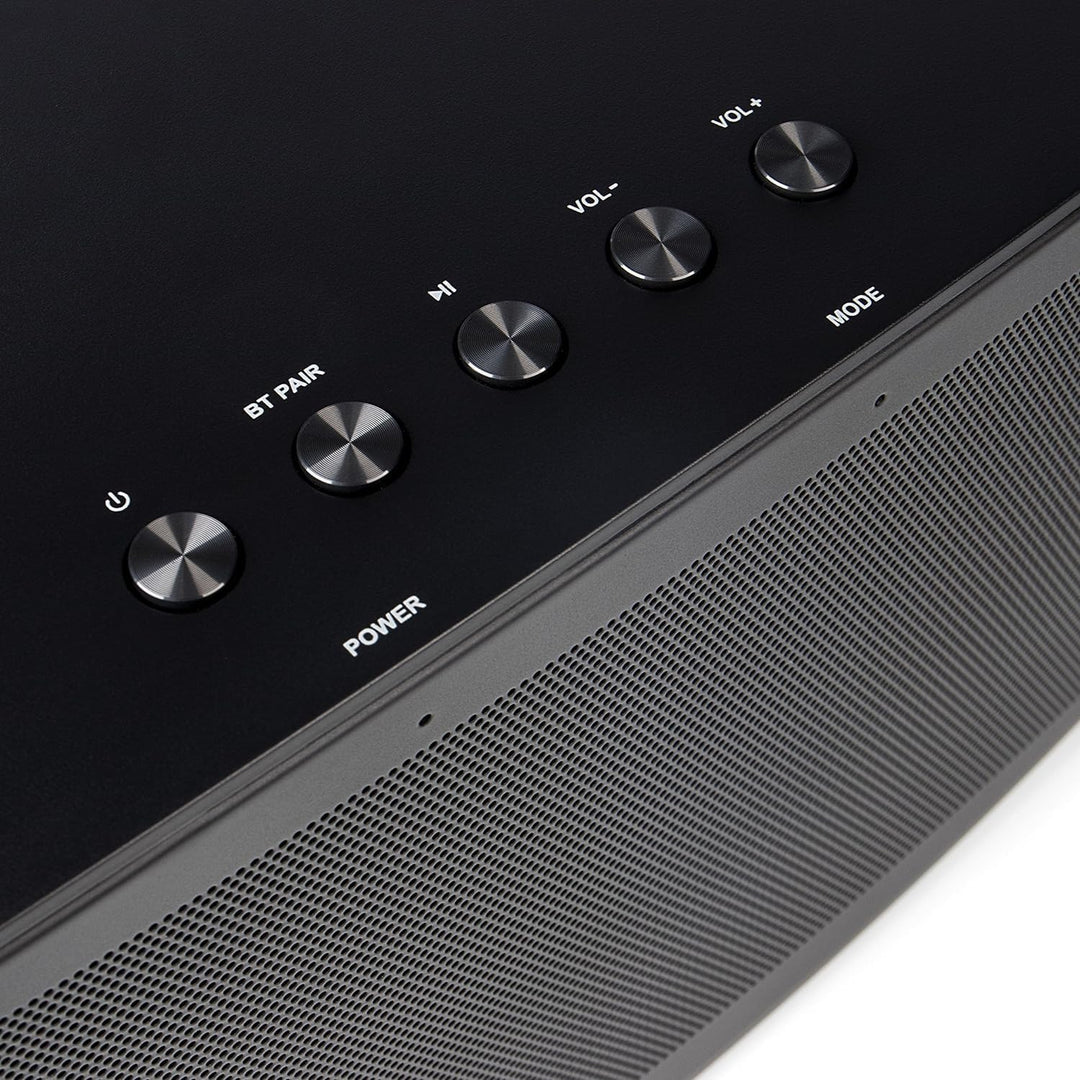 MR 100 Designlautsprecher | Schnurloser Multiroom Lautsprecher mit W-LAN Streaming | Aux In und Blue