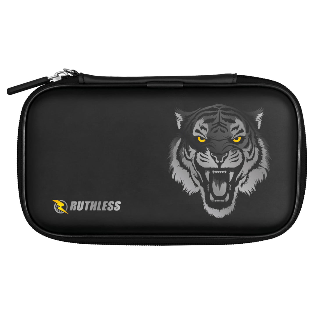 RUTHLESS Darttasche | Professionelle Darttasche zur Aufbewahrung, Schwarz , Tiger, RUTHW764, Tiger