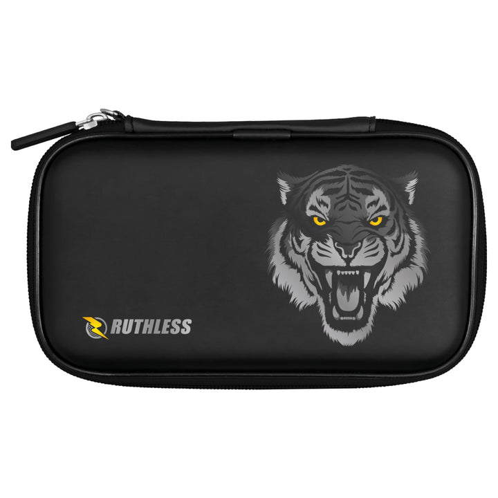 RUTHLESS Darttasche | Professionelle Darttasche zur Aufbewahrung, Schwarz , Tiger, RUTHW764, Tiger