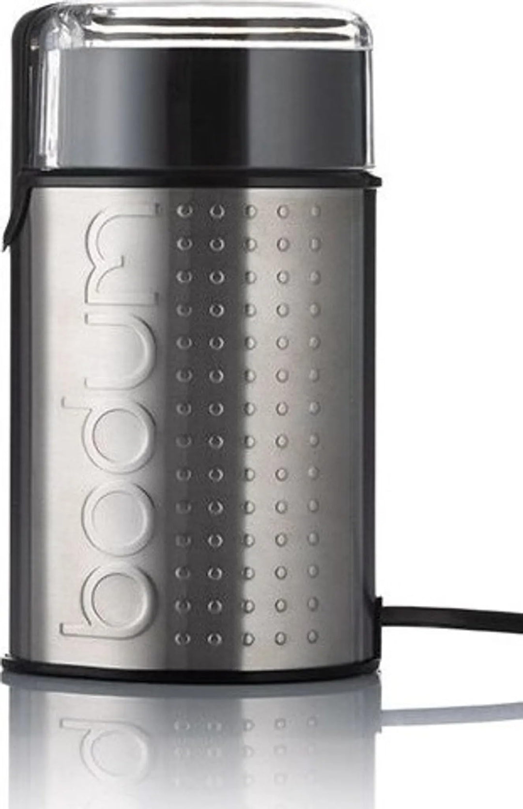 Bodum 11160-57EURO-4PL BISTRO Elektrische Kaffeemühle, 150 W, Edelstahl, Chrom matt