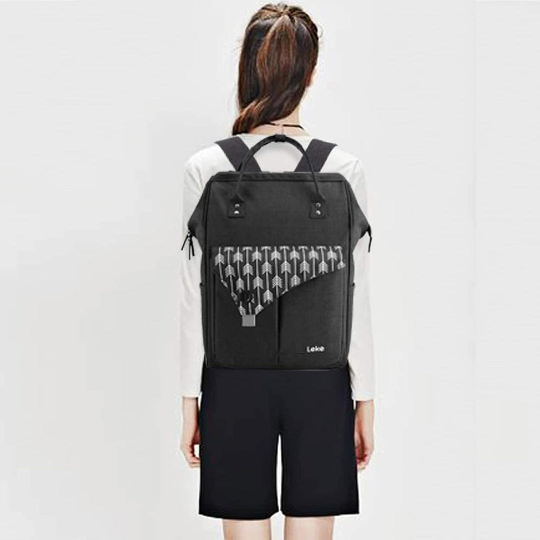 Lekesky Rucksack Damen für Schule Uni Reisen Freizeit Job mit Laptopfach & Anti Diebstahl Tasche, Sc