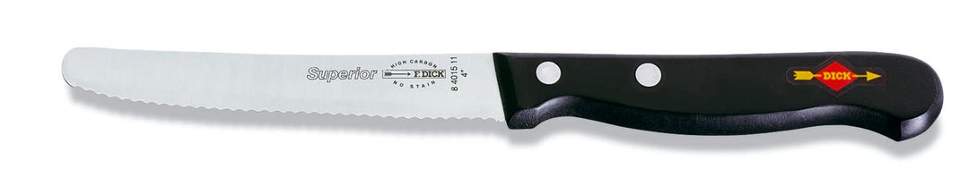 F. DICK Allzweckmesser, Superior (Aufschnittmesser mit Klinge 11 cm, X55CrMo14 Stahl, nichtrostend,