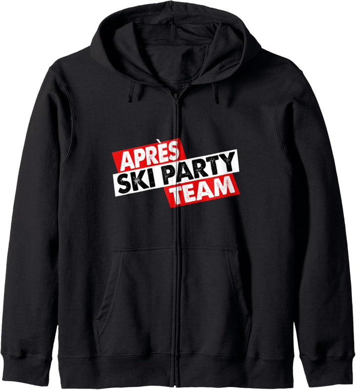 Apres Ski Party Team Apresski Crew Apres Ski Kapuzenjacke