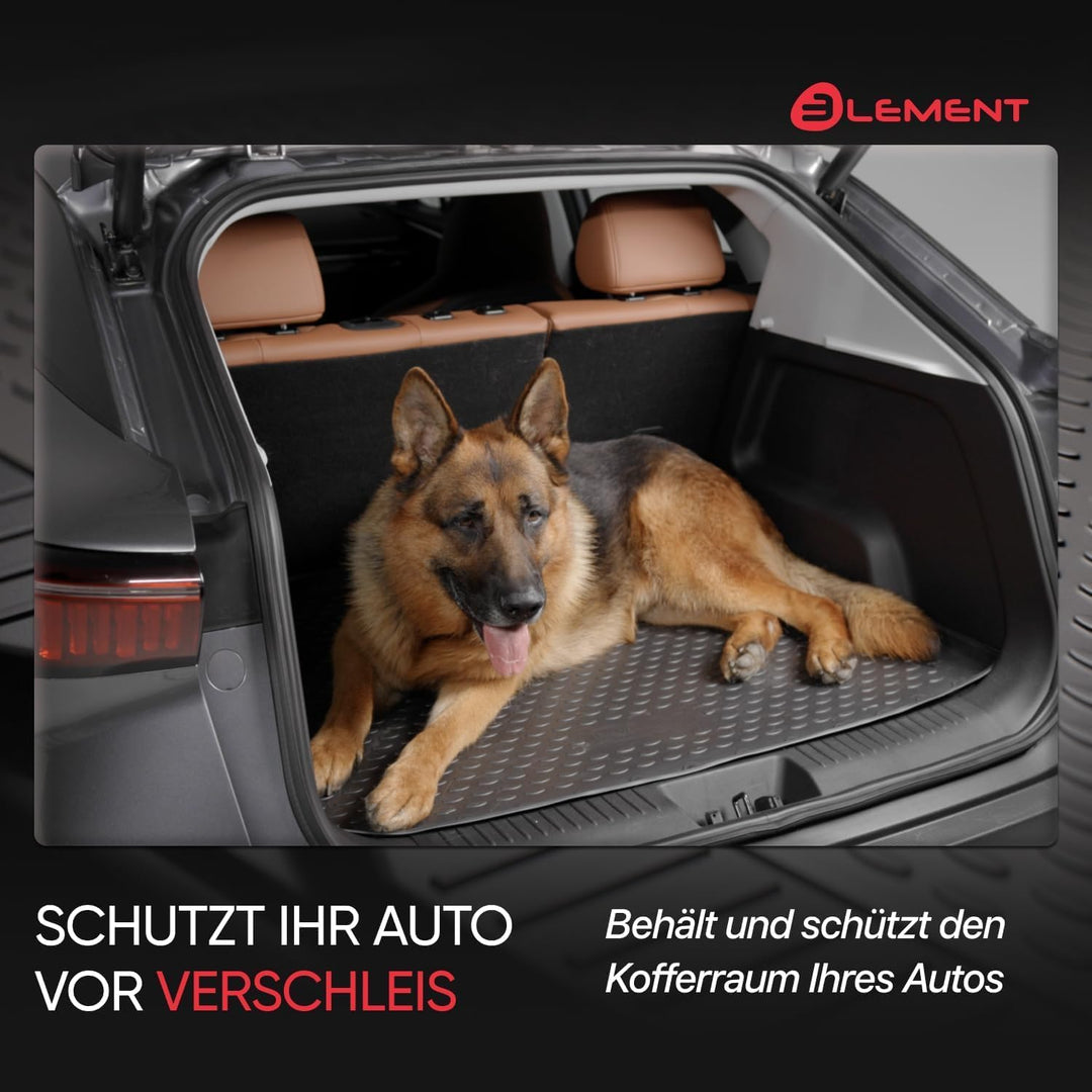 Element Passgenaue Premium Antirursch Kofferraummatte Laderaumwanne passend für KIA Sportage Mk5 (V)