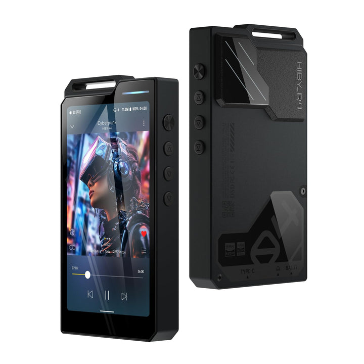 HiBy R4 Android-MP3-Player mit Bluetooth und WLAN, integriertes 4DAC-Android12, unterstützt Wiederga