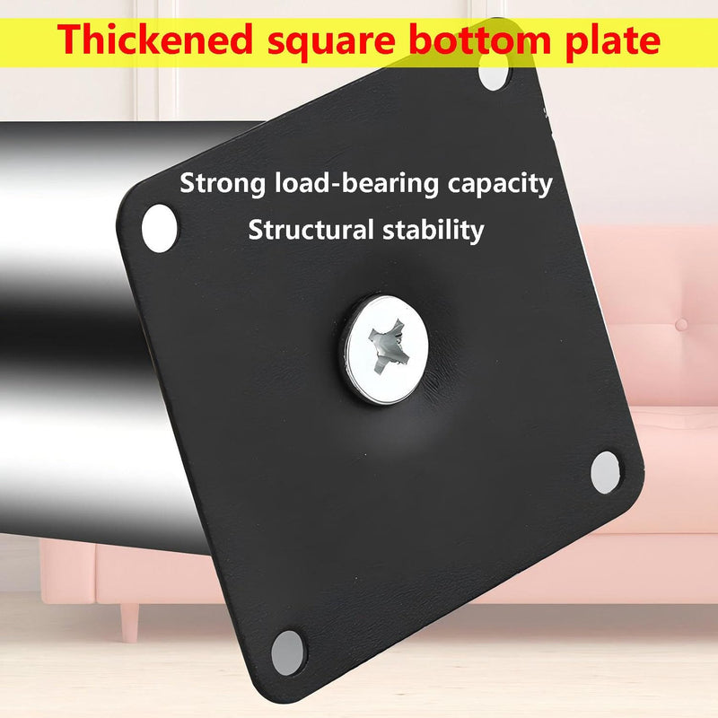 Qrity 4X Tischbein, Füsse für Möbel, Möbelfüsse Verstellbar 350mm, Tischbeine Möbelfuss für Tabellen