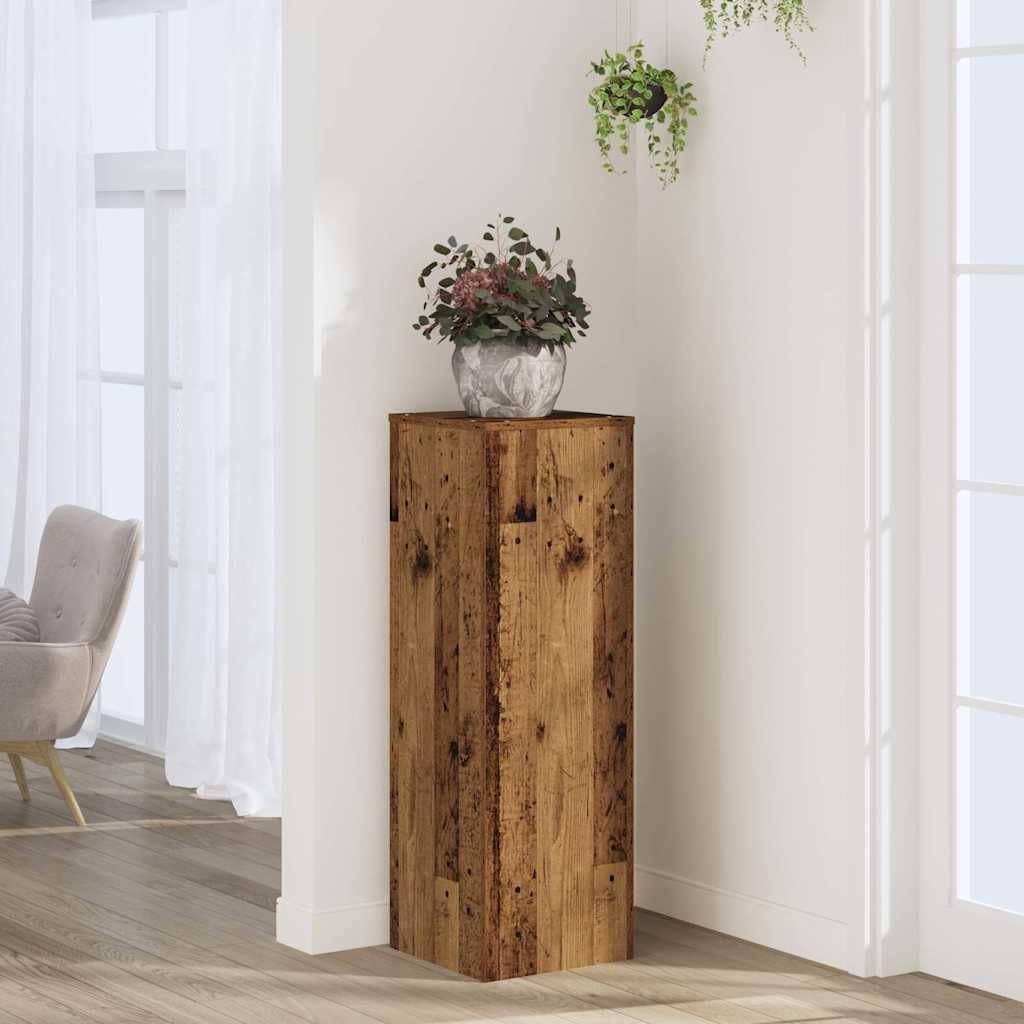 vidaXL Pflanzenständer, Blumenständer Hohle Konstruktion, Dekosäule Podest für Pflanzen Dekoartikel,